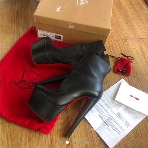 Christian Louboutin Fierce Boots Platforms Heels
